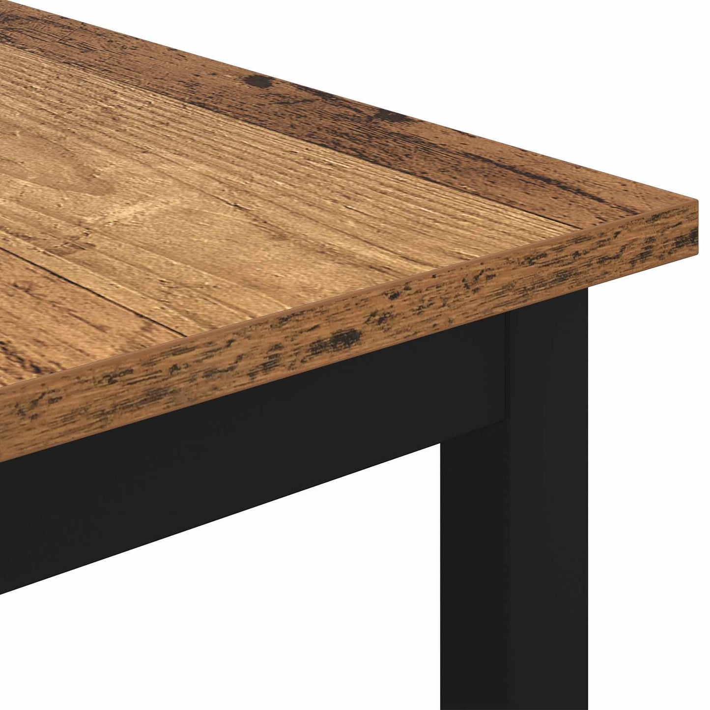 Coffee Table Old Wood 60 x 60 x 36 cm Engineered Wood