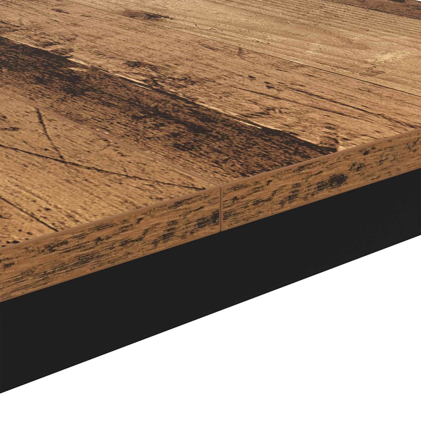 Coffee Table Old Wood 60 x 60 x 36 cm Engineered Wood