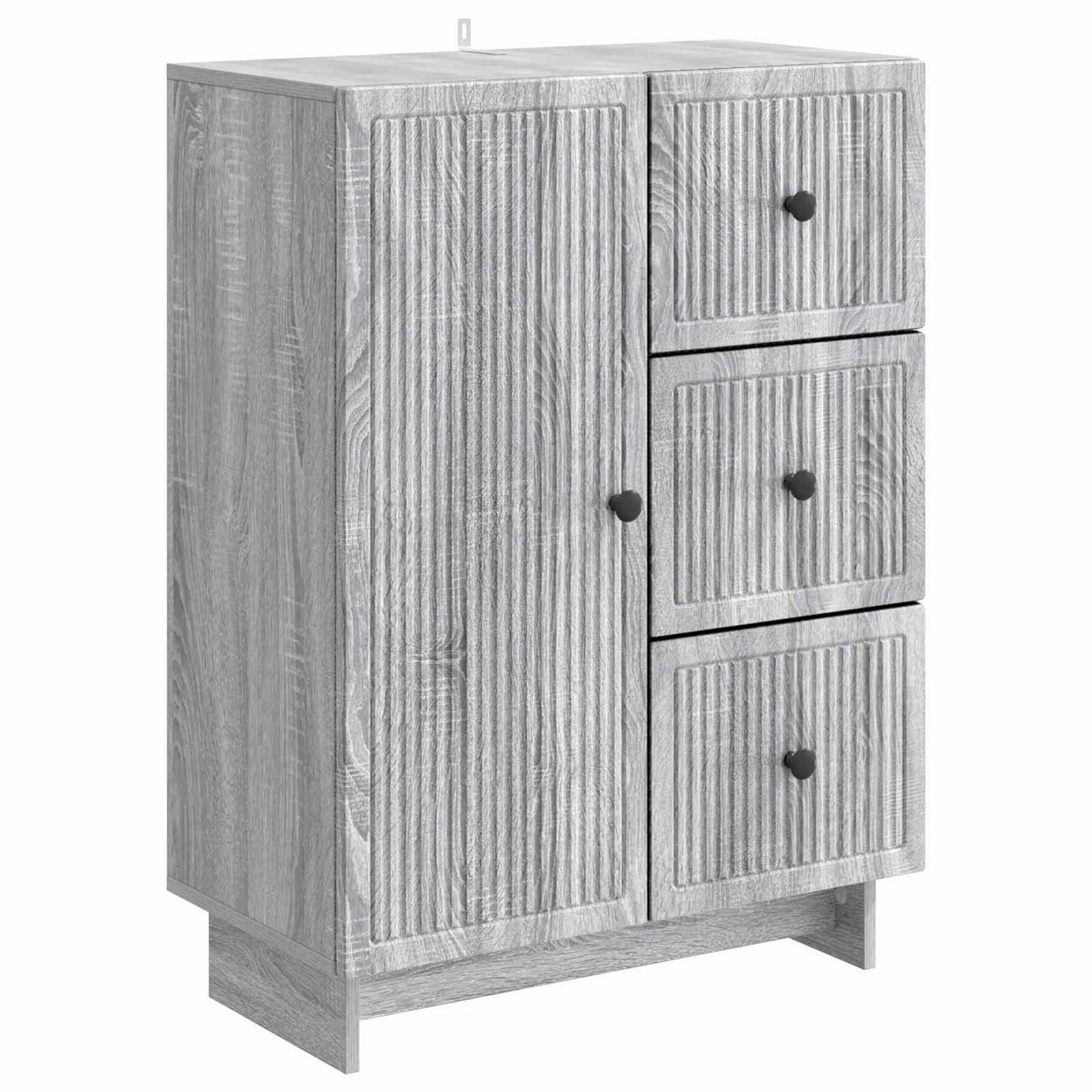Sideboard Grey Sonoma 66 x 34.5 x 90 cm Engineered Wood