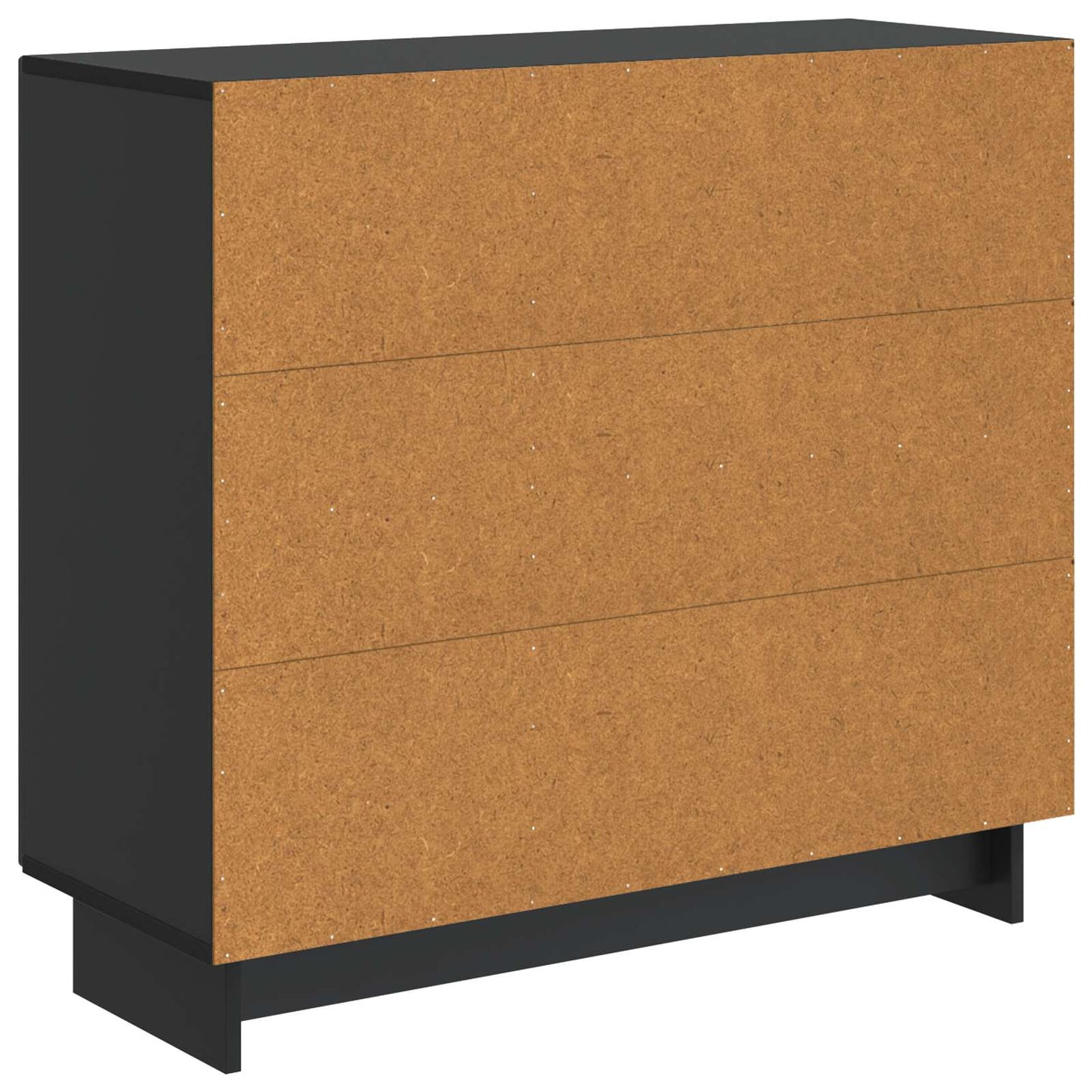 Sideboard Black 89 x 34.5 x 80 cm Engineered Wood