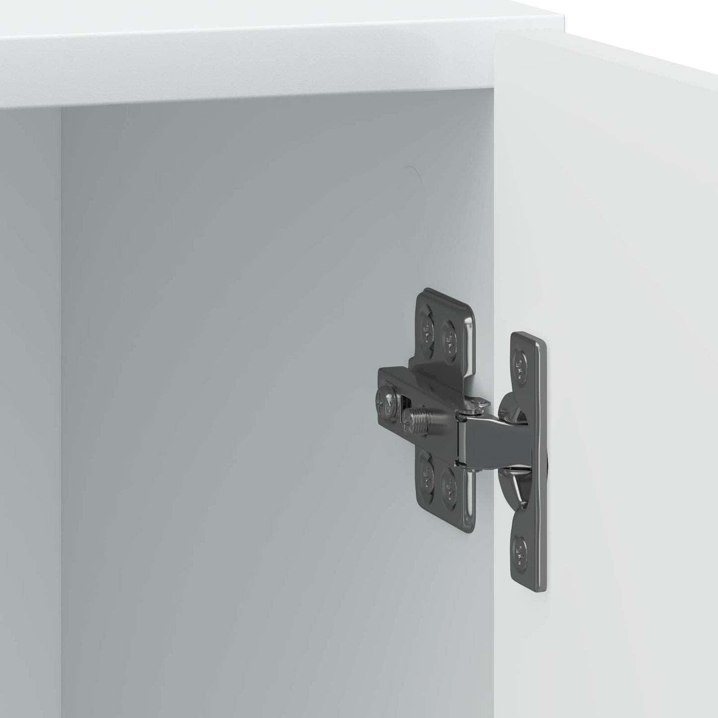 Bedside Cabinet 2 pcs White 43 x 34.5 x 50 cm Engineered Wood