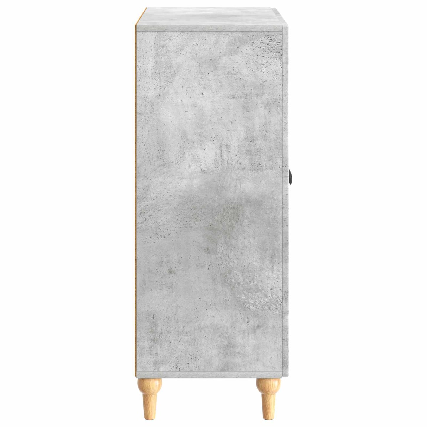 Sideboard Concrete Grey 66 x 34.5 x 90 cm Engineered Wood