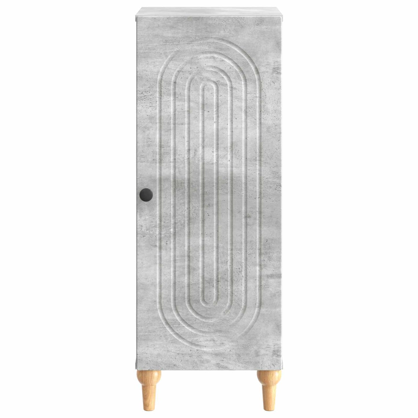 Sideboard Concrete Grey 33 x 34.5 x 90 cm Engineered Wood