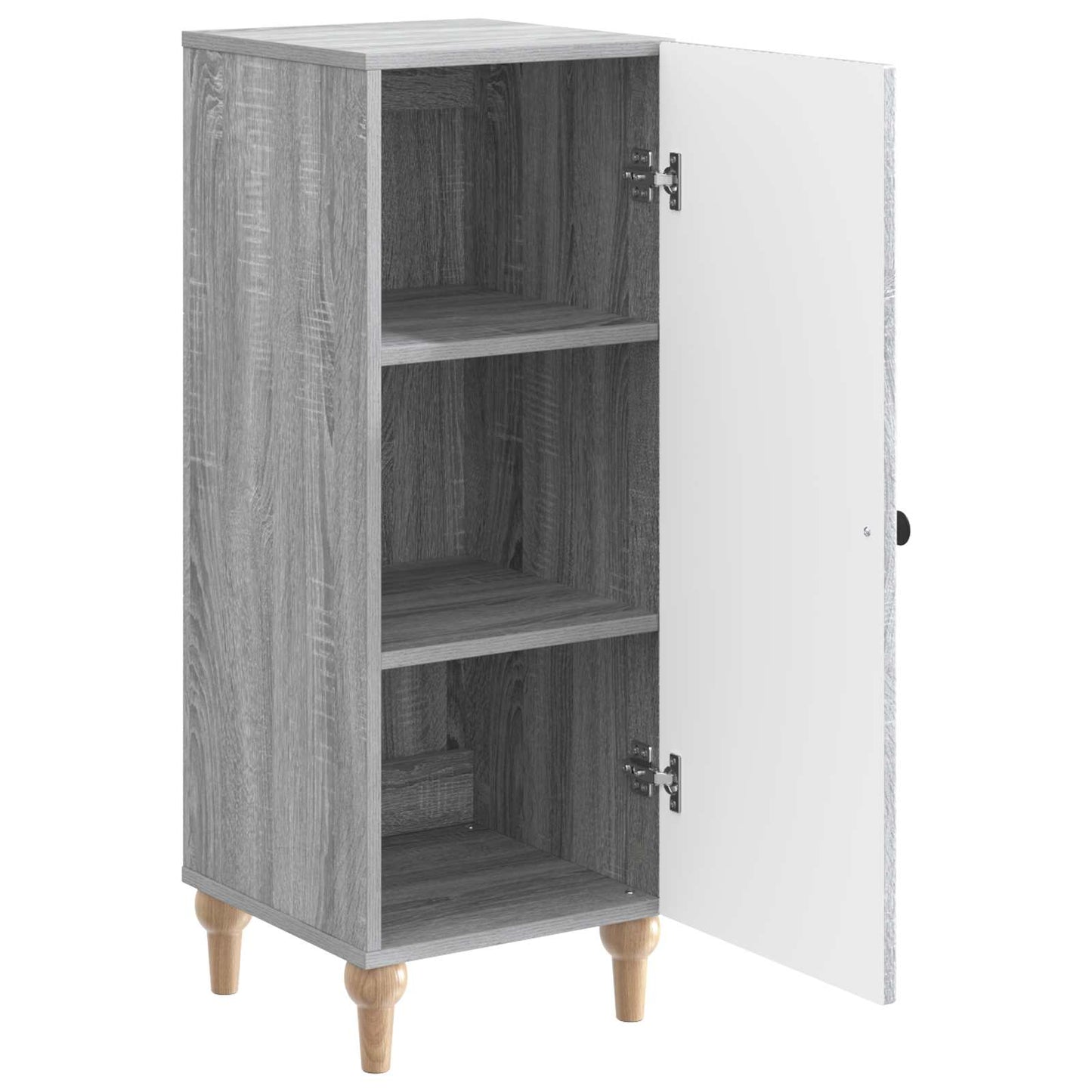 Sideboard Grey Sonoma 33 x 34.5 x 90 cm Engineered Wood