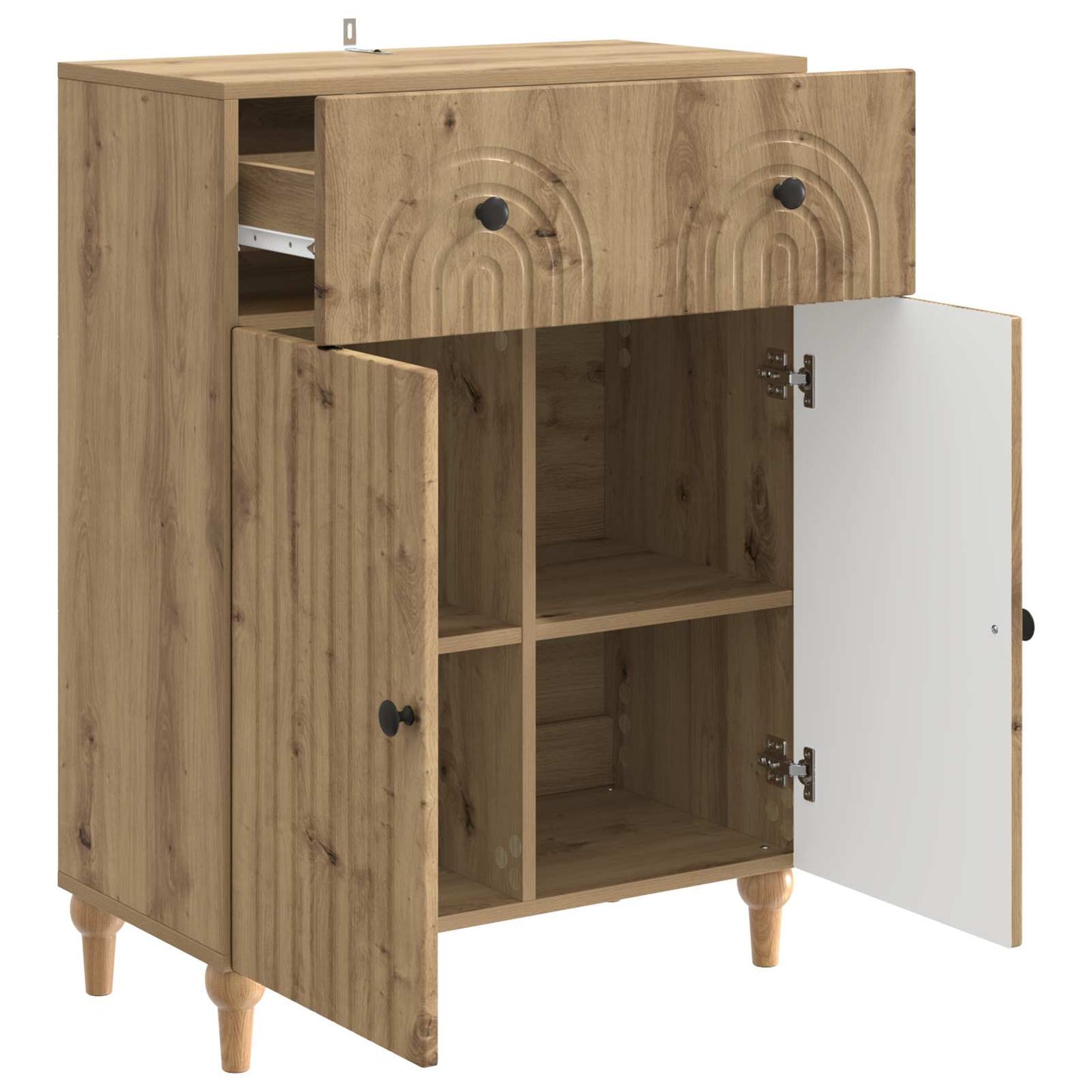 Sideboard Artisan Oak 66 x 34.5 x 90 cm Engineered Wood