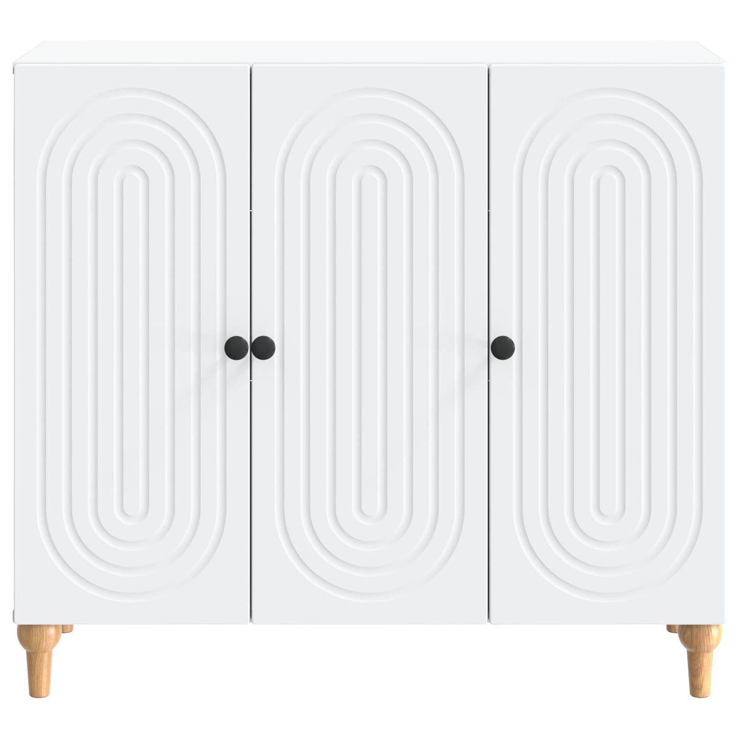Sideboard White 89 x 34.5 x 80 cm Engineered Wood