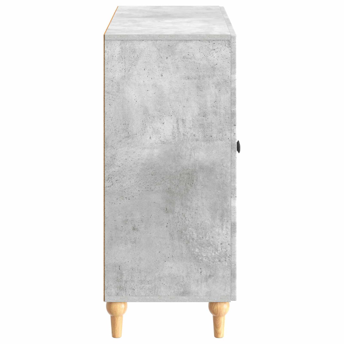 Sideboard Concrete Grey 89 x 34.5 x 80 cm Engineered Wood