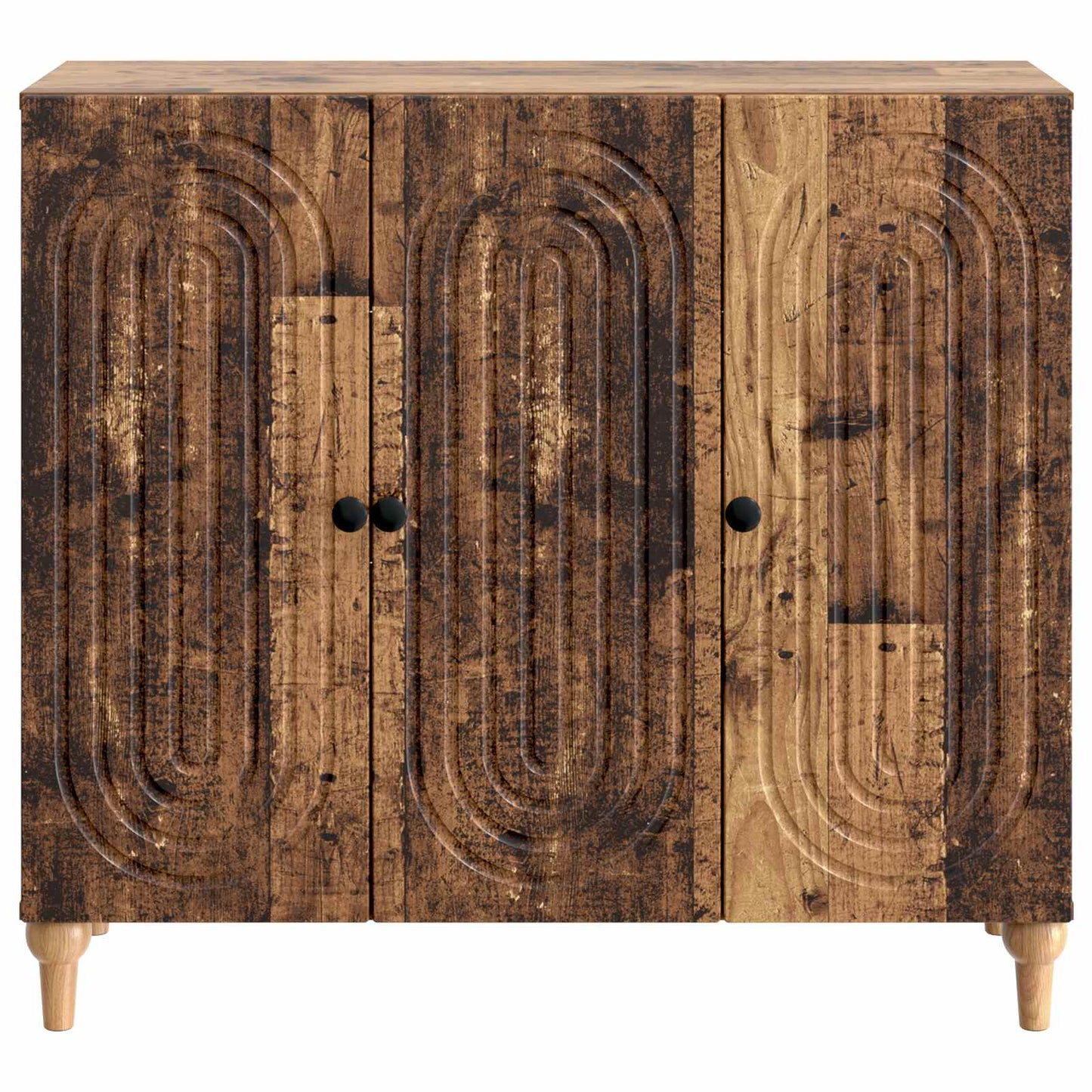 Sideboard Old Wood 89 x 34.5 x 80 cm Engineered Wood