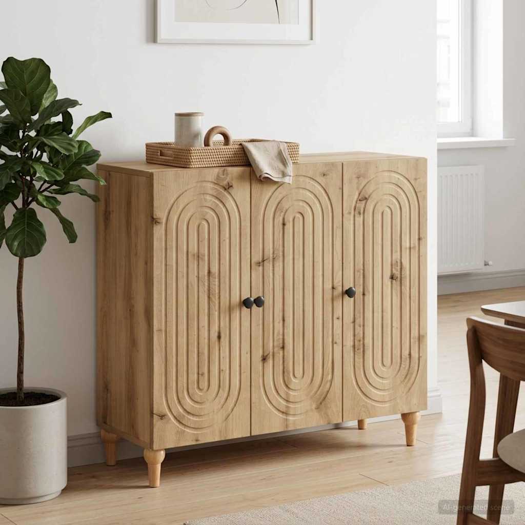 Sideboard Artisan Oak 89 x 34.5 x 80 cm Engineered Wood