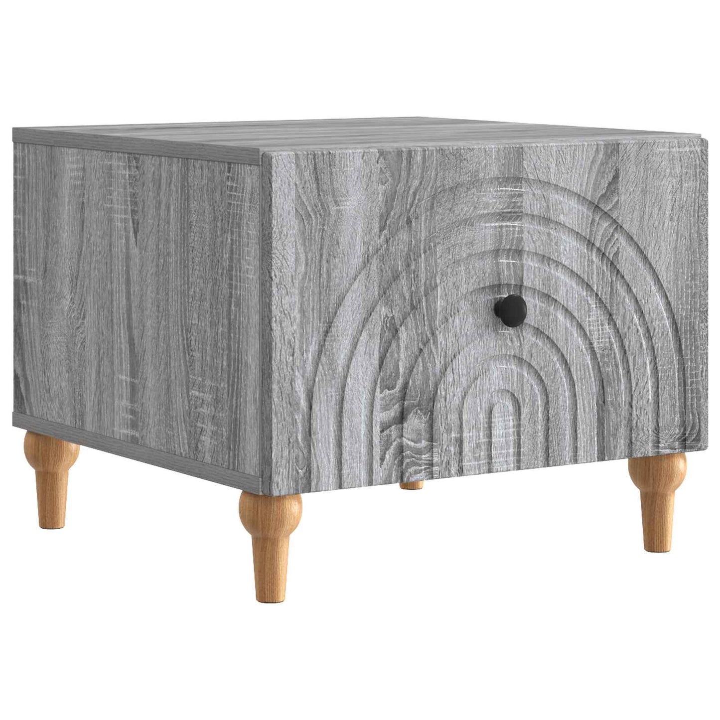 Coffee Table Grey Sonoma 49 x 50 x 40 cm Engineered Wood
