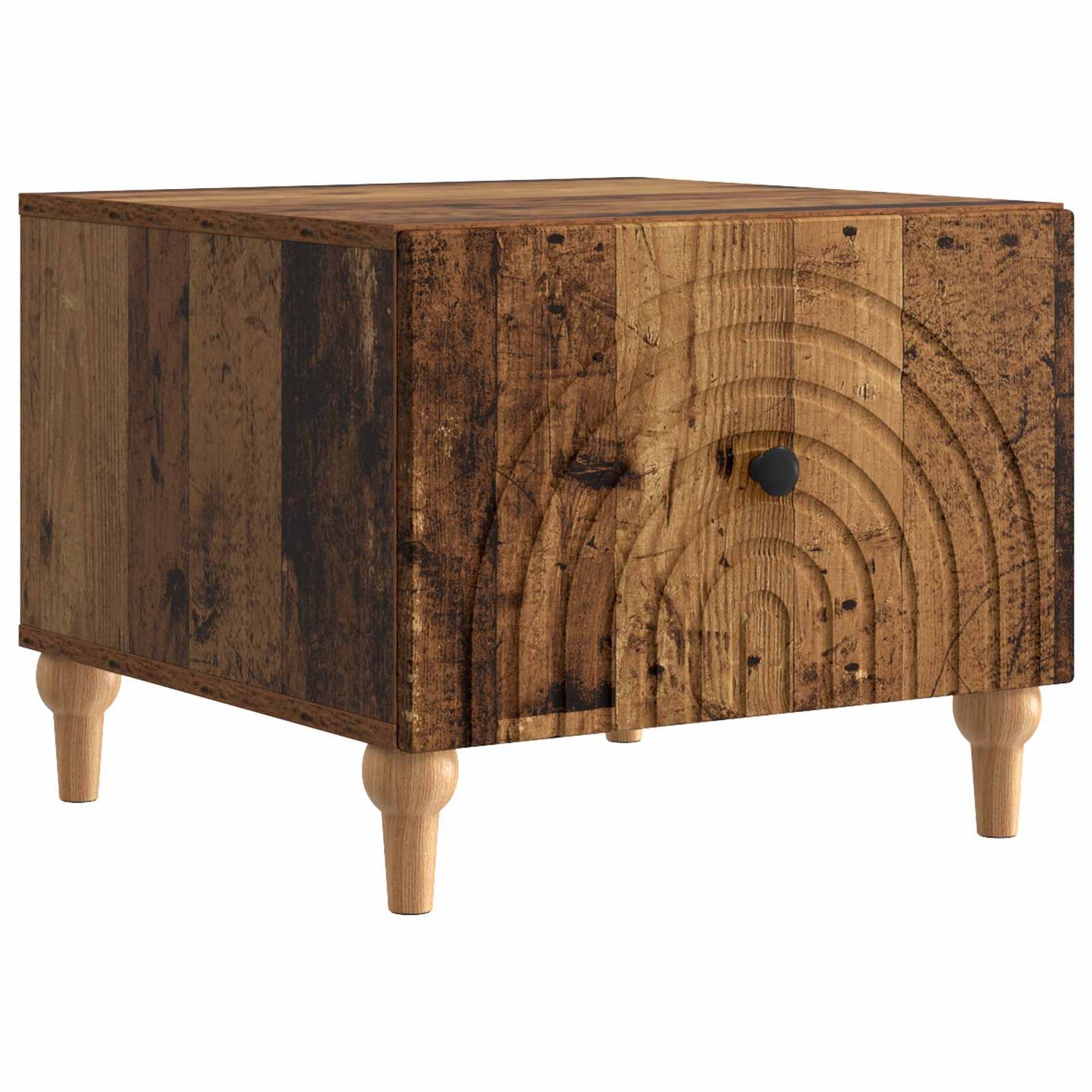 Coffee Table Old Wood 49 x 50 x 40 cm Engineered Wood