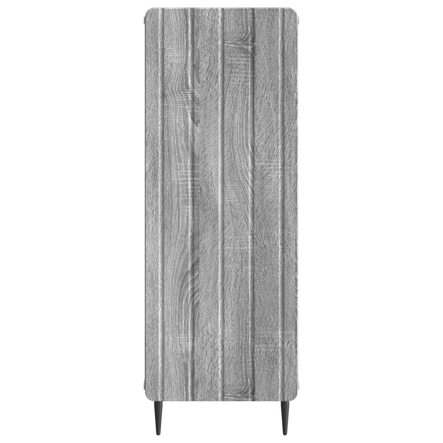 Sideboard Grey Sonoma 34.5 x 33 x 92 cm Engineered Wood