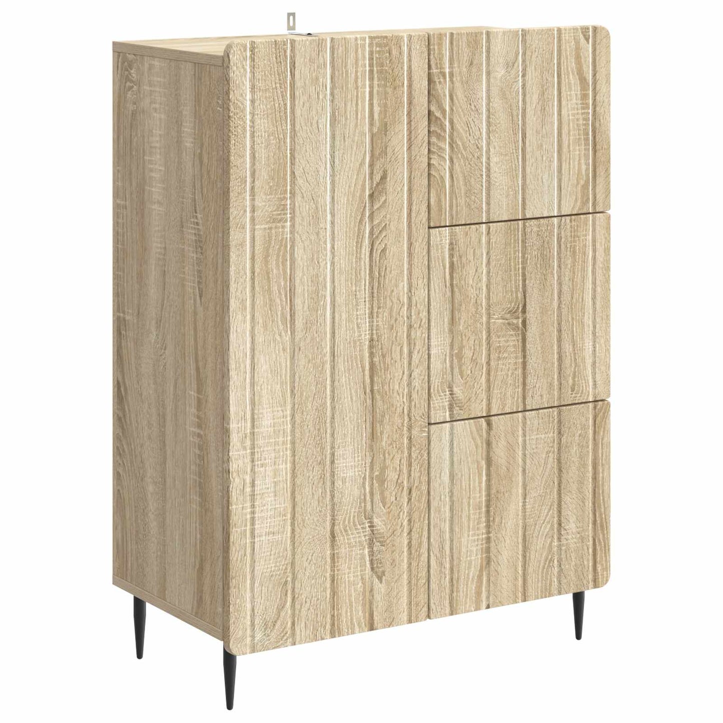 Sideboard Sonoma Oak 66 x 34.5 x 91.5 cm Engineered Wood