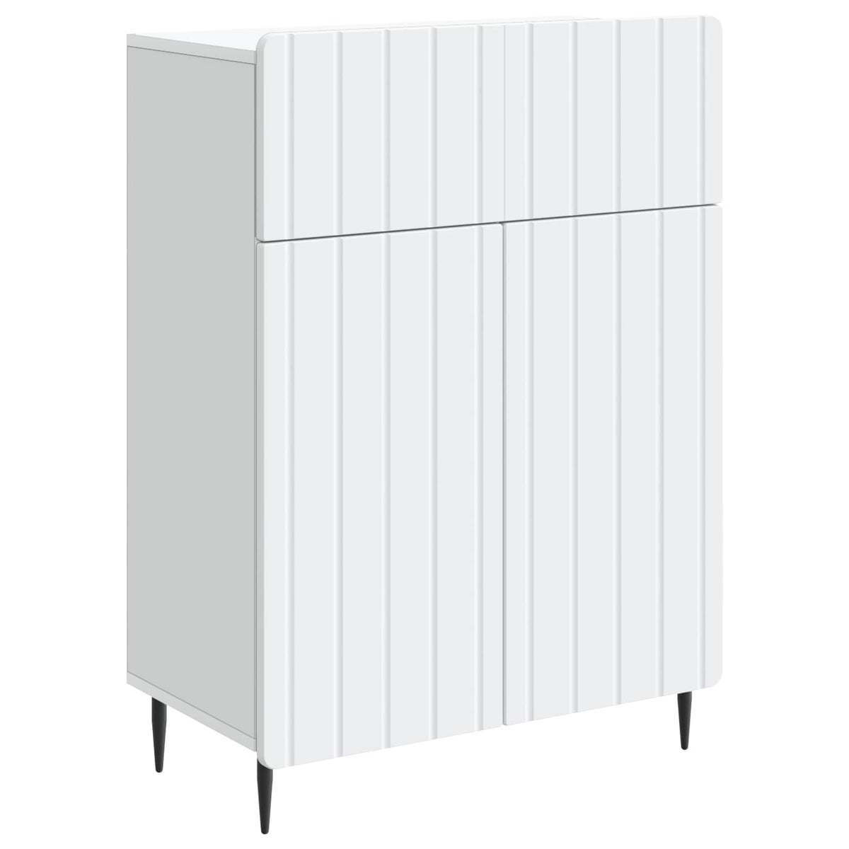 Sideboard White 66 x 34.5 x 91.5 cm Engineered Wood