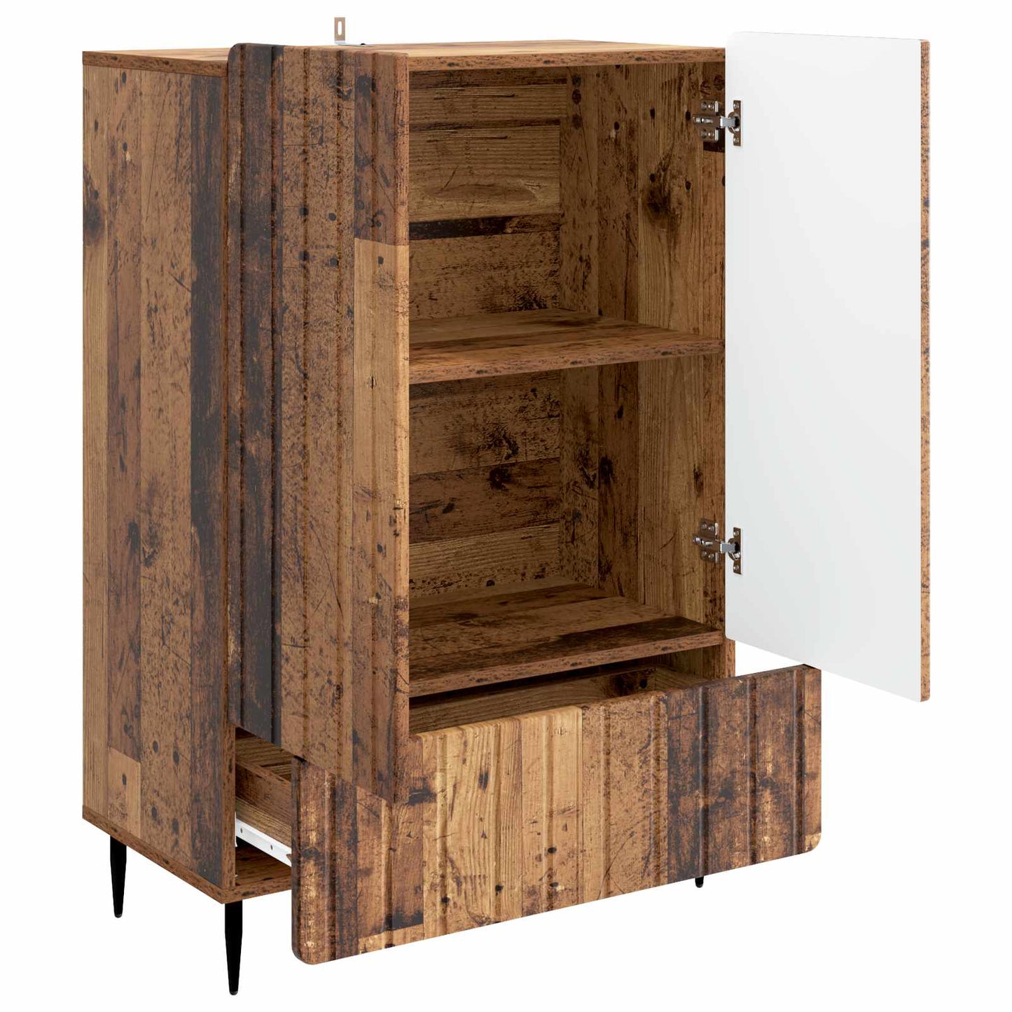 Sideboard Old Wood 66 x 34.5 x 97 cm Engineered Wood