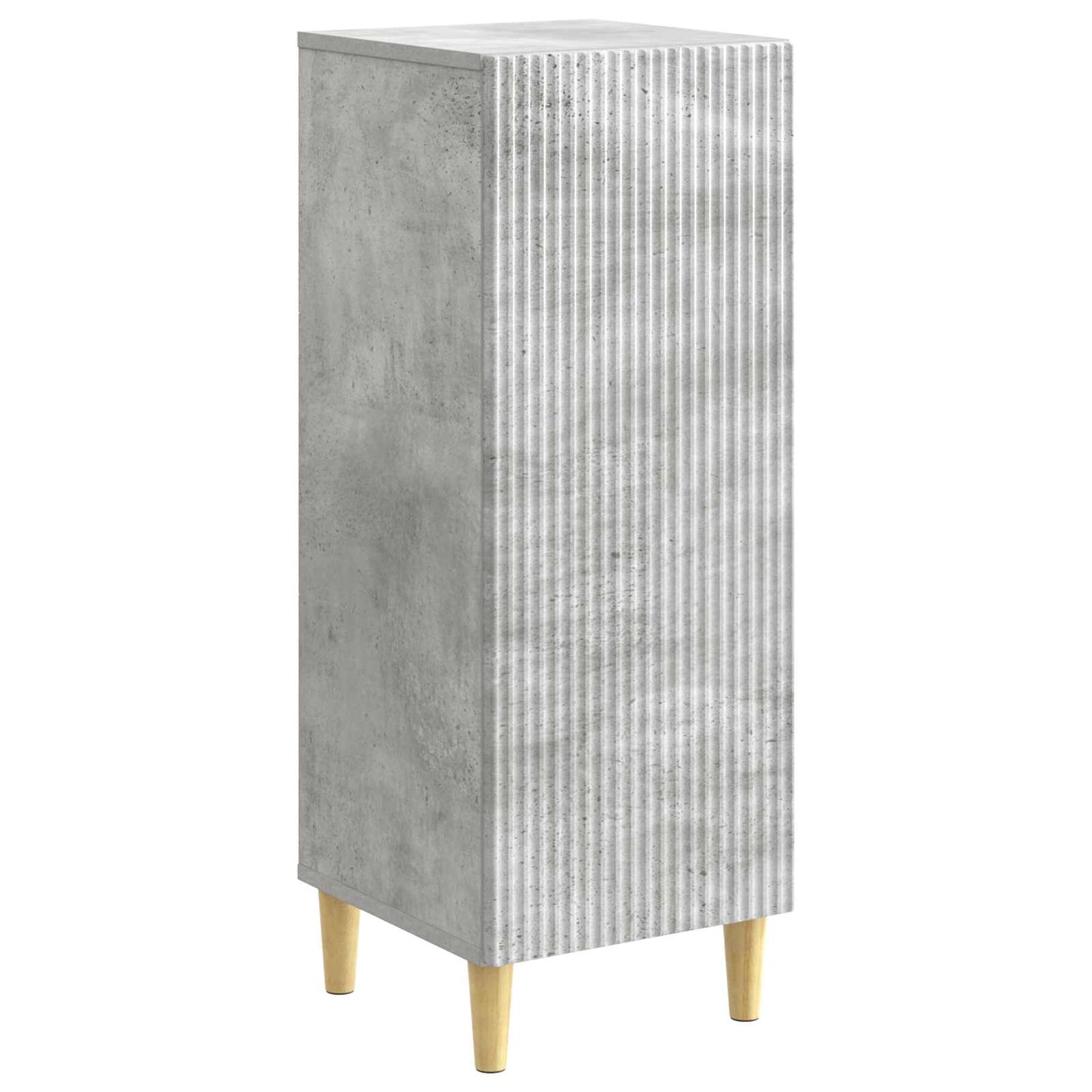Sideboard Concrete Grey 33 x 34.5 x 90 cm Engineered Wood