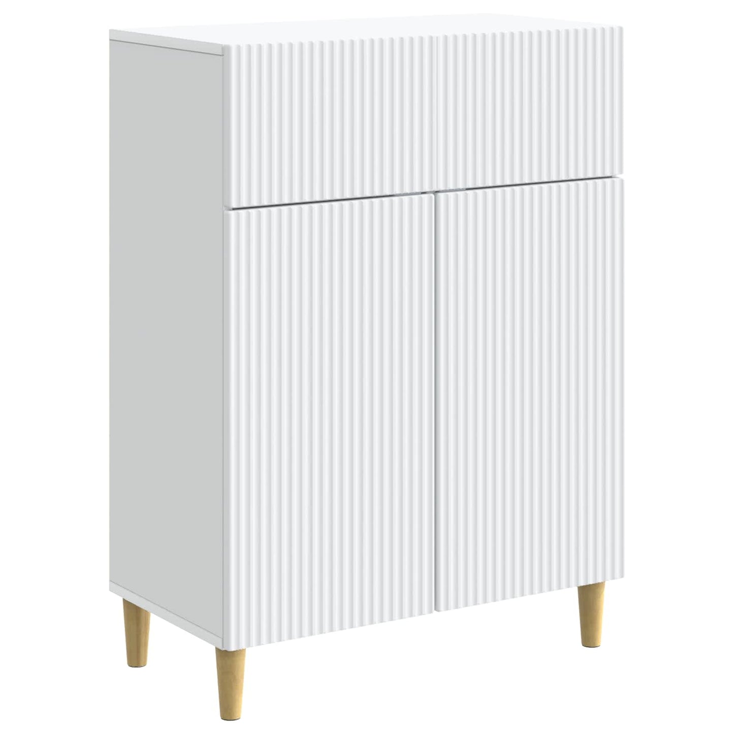 Sideboard White 66 x 34.5 x 90 cm Engineered Wood