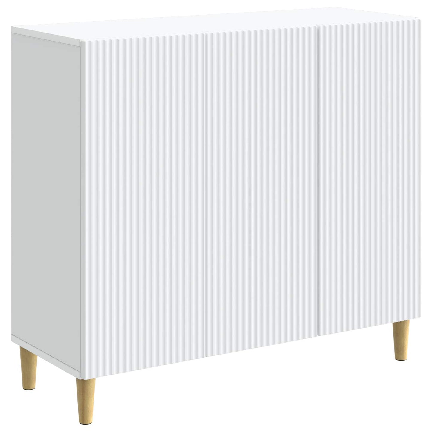 Sideboard White 89 x 34.5 x 80 cm Engineered Wood