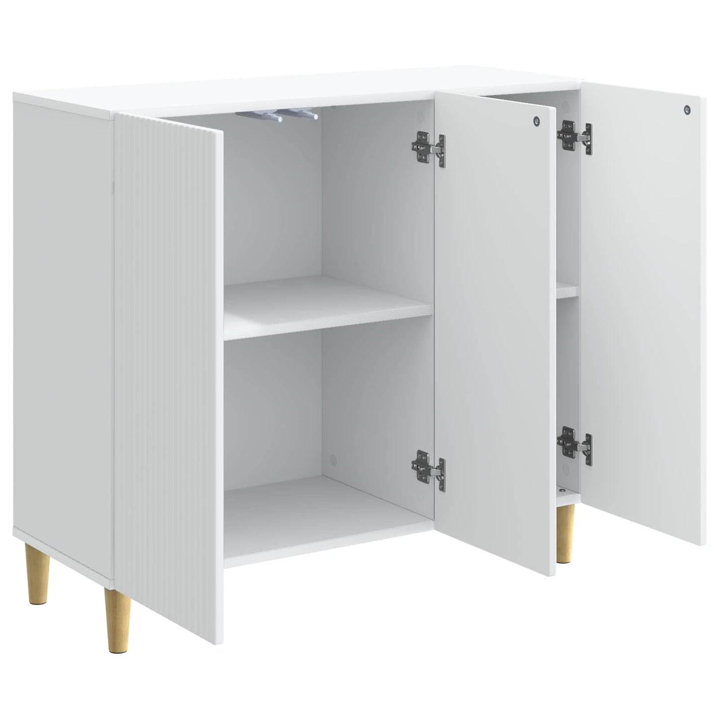 Sideboard White 89 x 34.5 x 80 cm Engineered Wood