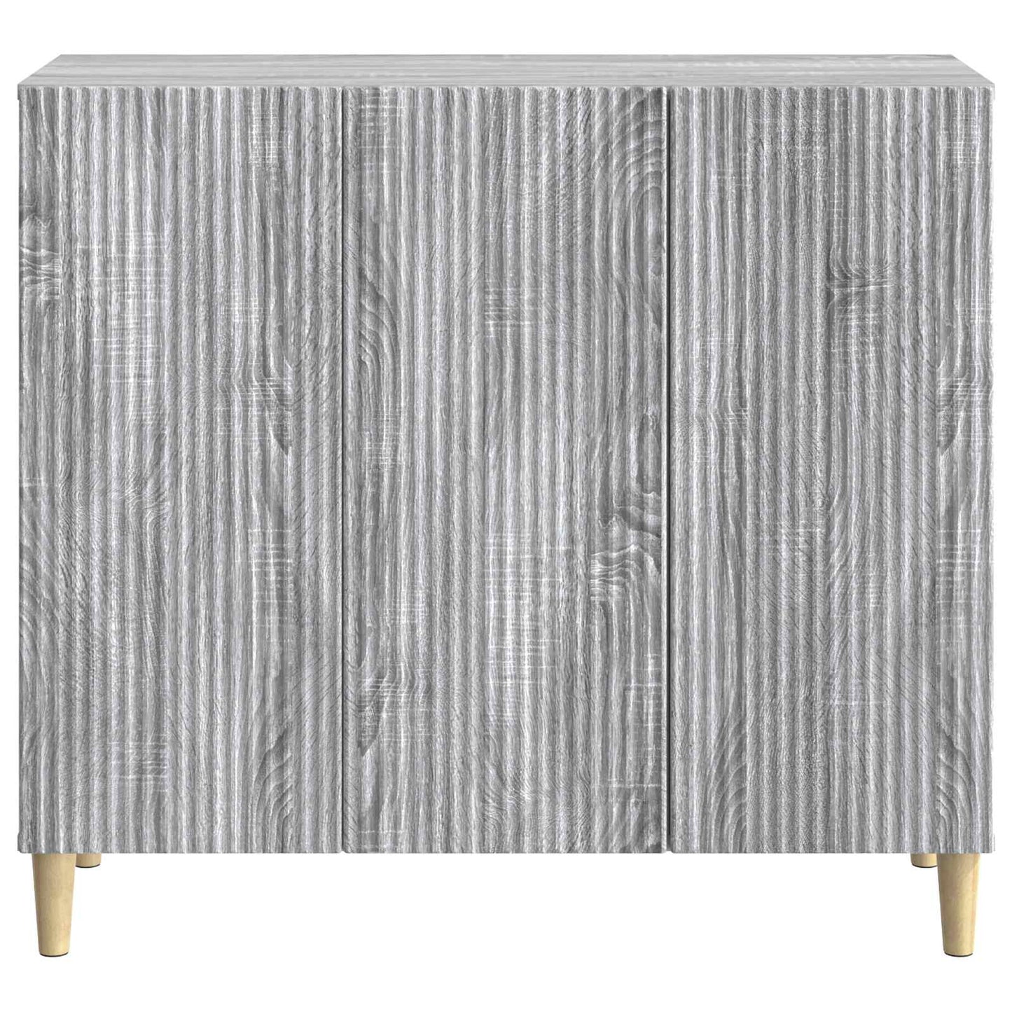 Sideboard Grey Sonoma 89 x 34.5 x 80 cm Engineered Wood