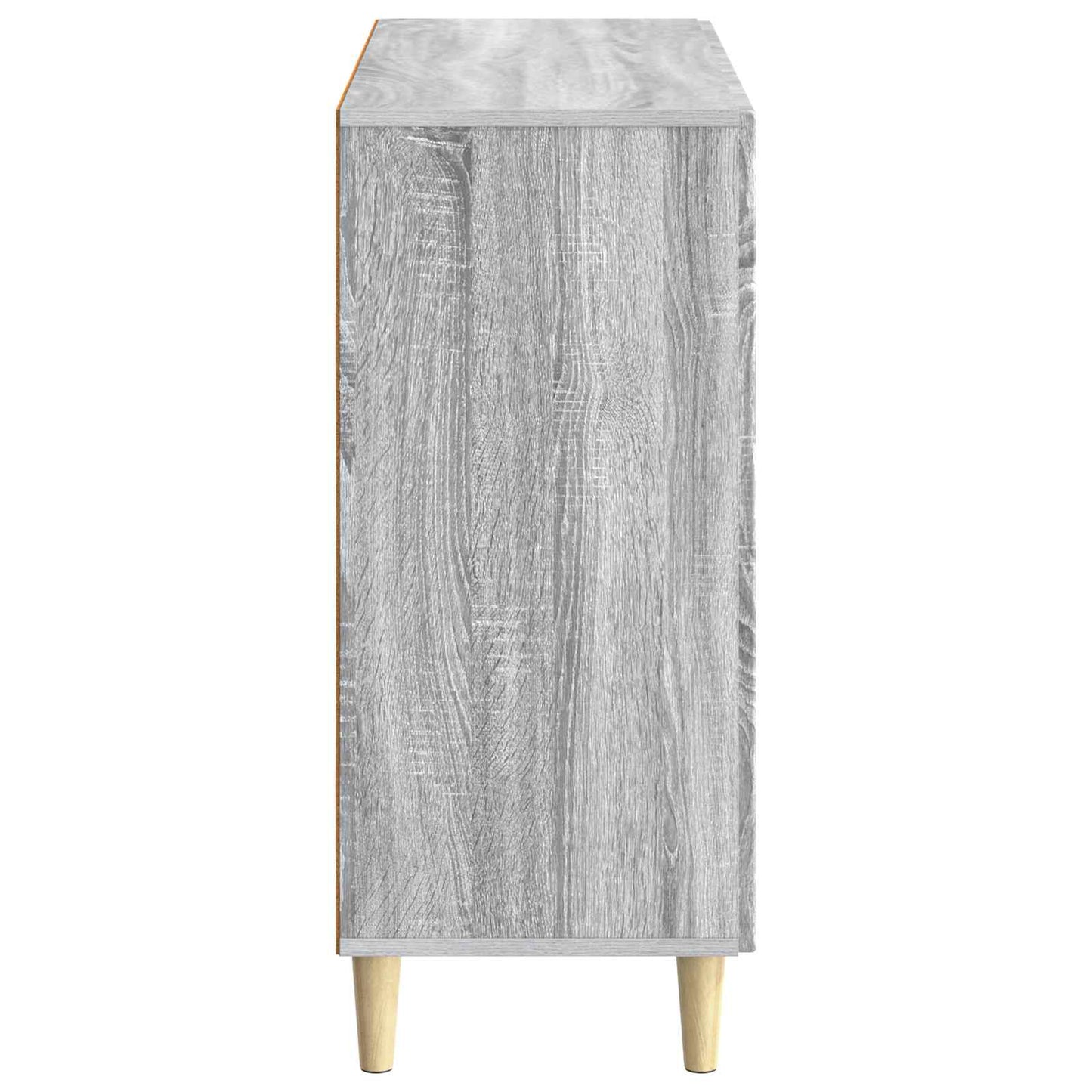 Sideboard Grey Sonoma 89 x 34.5 x 80 cm Engineered Wood