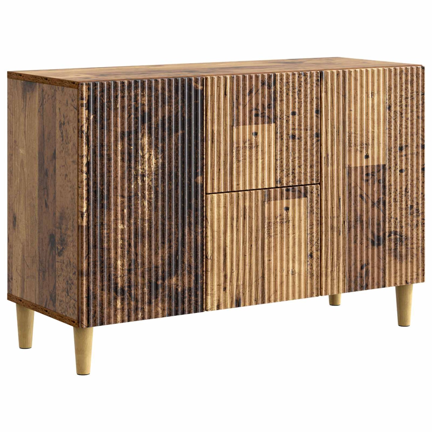 Sideboard Old Wood 89 x 34.5 x 60 cm Engineered Wood