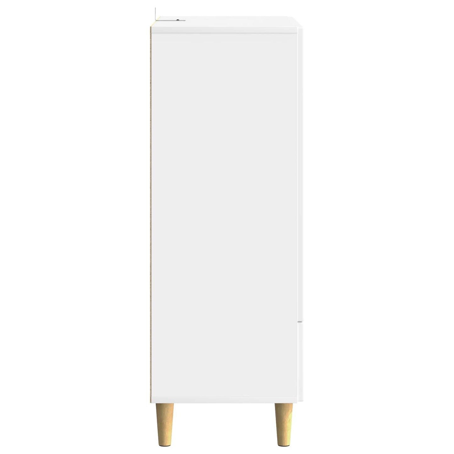 Sideboard White 66 x 34.5 x 95 cm Engineered Wood