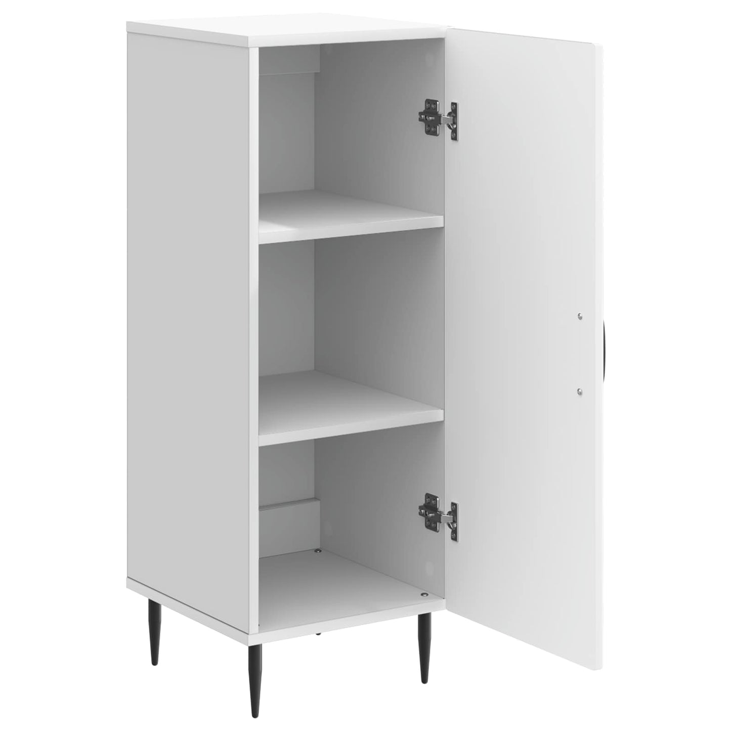 Sideboard White 33 x 34.5 x 89.5 cm Engineered Wood