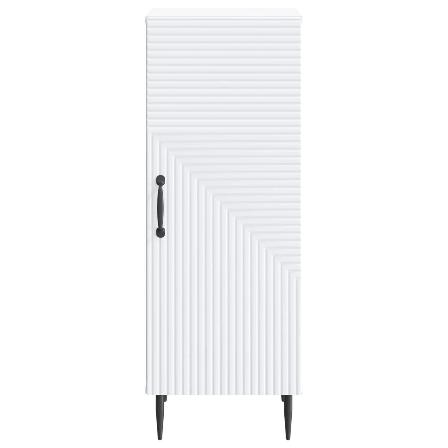Sideboard White 33 x 34.5 x 89.5 cm Engineered Wood