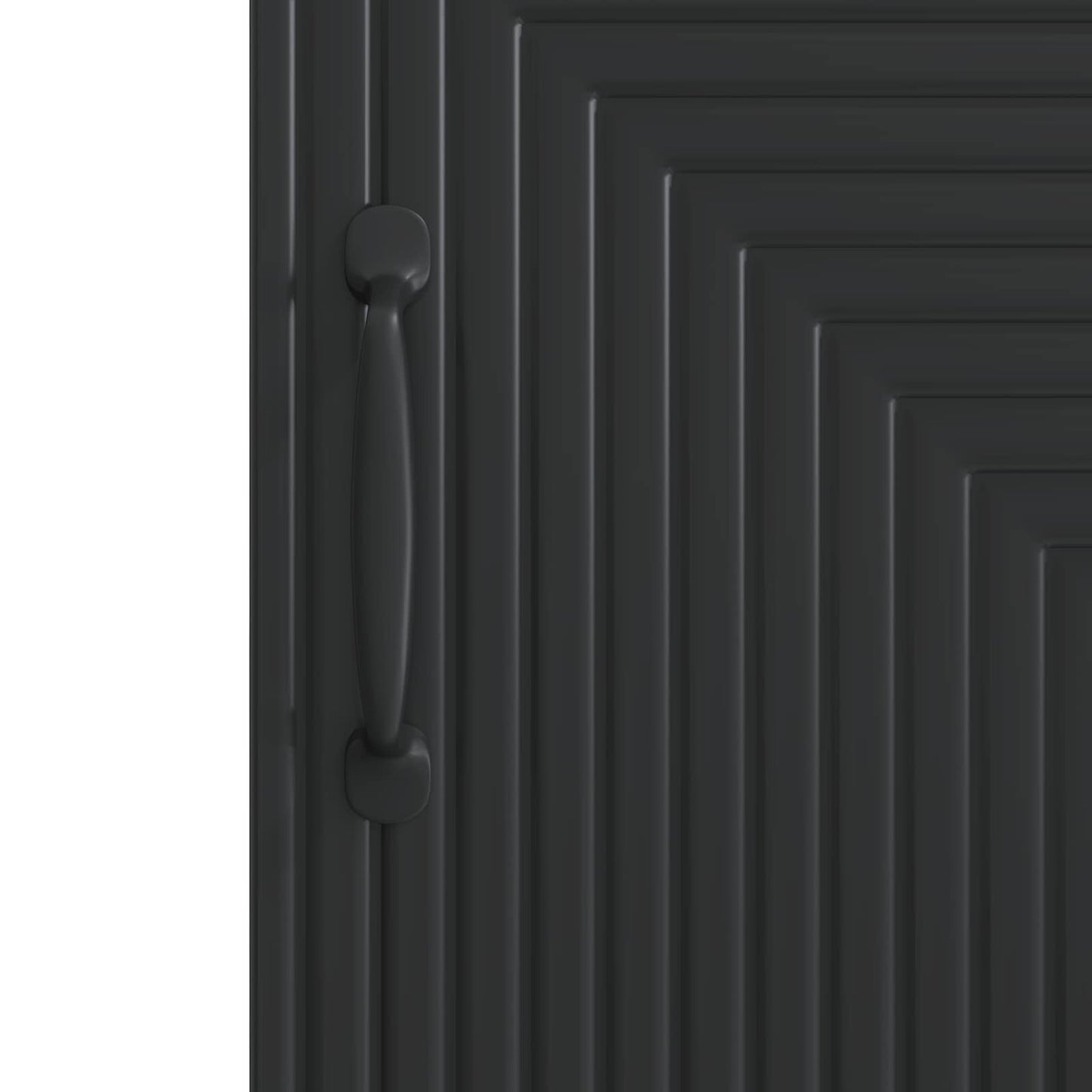 Sideboard Black 33 x 34.5 x 89.5 cm Engineered Wood
