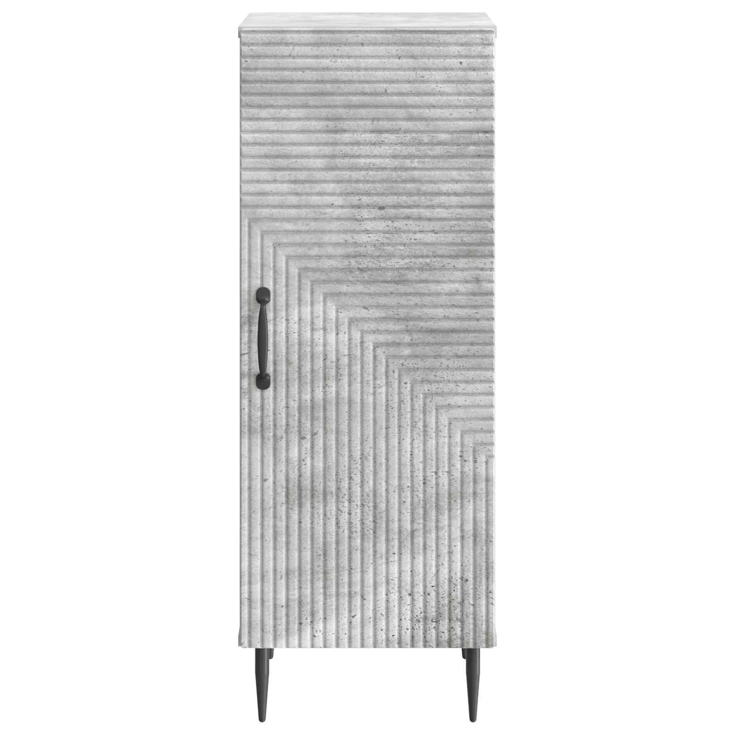 Sideboard Concrete Grey 33 x 34.5 x 89.5 cm Engineered Wood