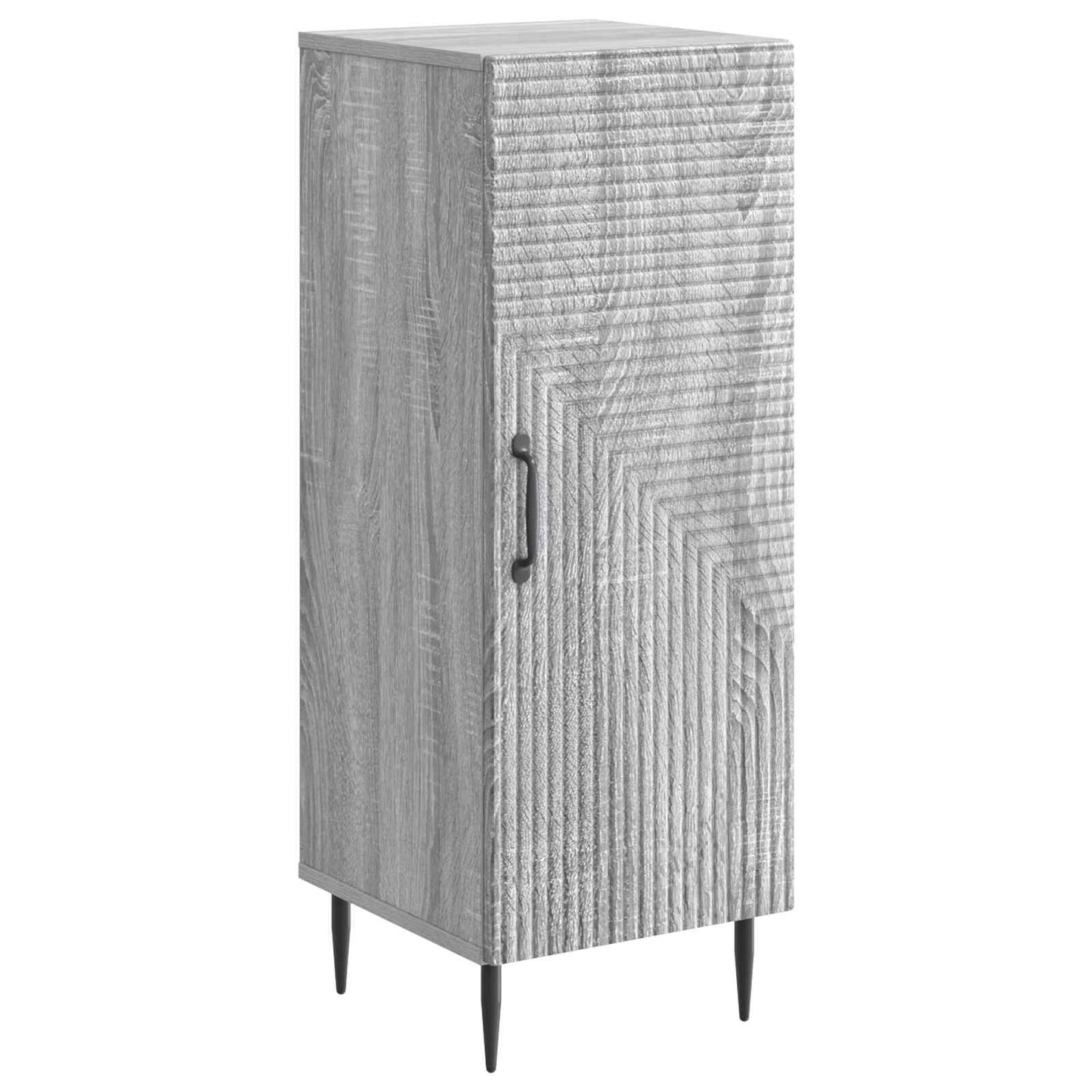 Sideboard Grey Sonoma 33 x 34.5 x 89.5 cm Engineered Wood