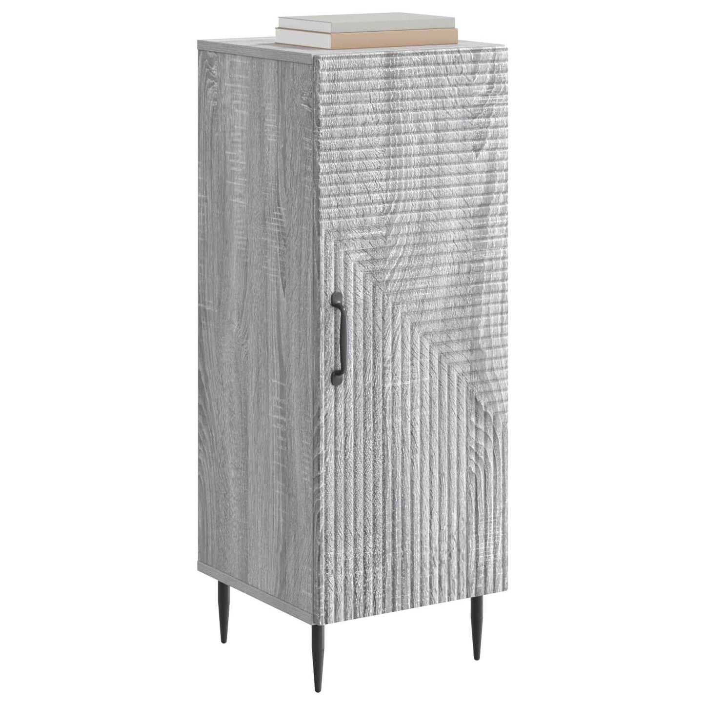 Sideboard Grey Sonoma 33 x 34.5 x 89.5 cm Engineered Wood