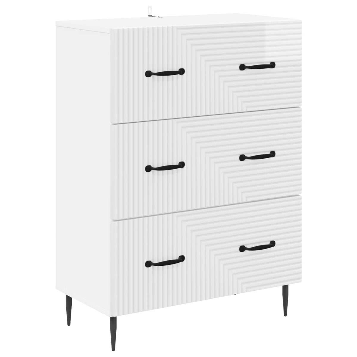 Drawer Cabinet 66 x 34.5 x 89.5 cm Engineered Wood