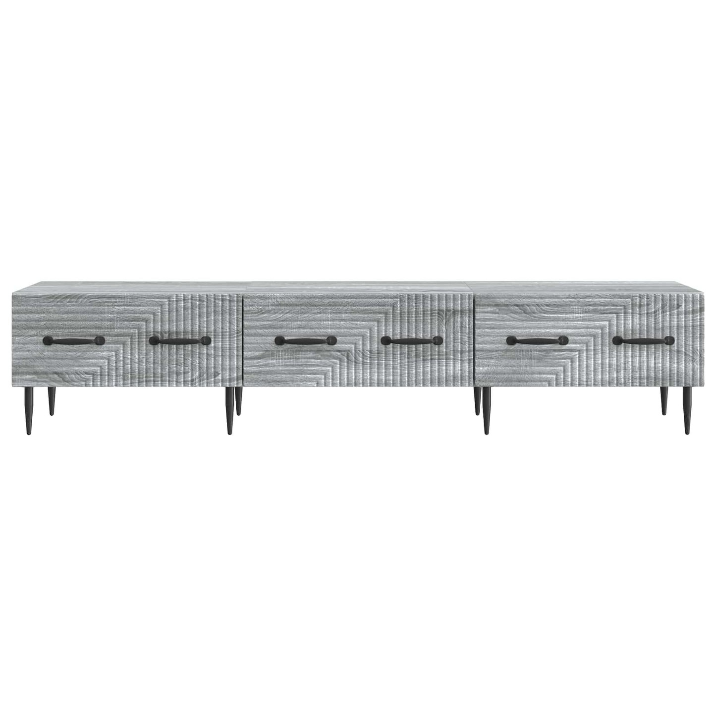 TV Cabinet Grey Sonoma 147 x 34.5 x 30 cm Engineered Wood