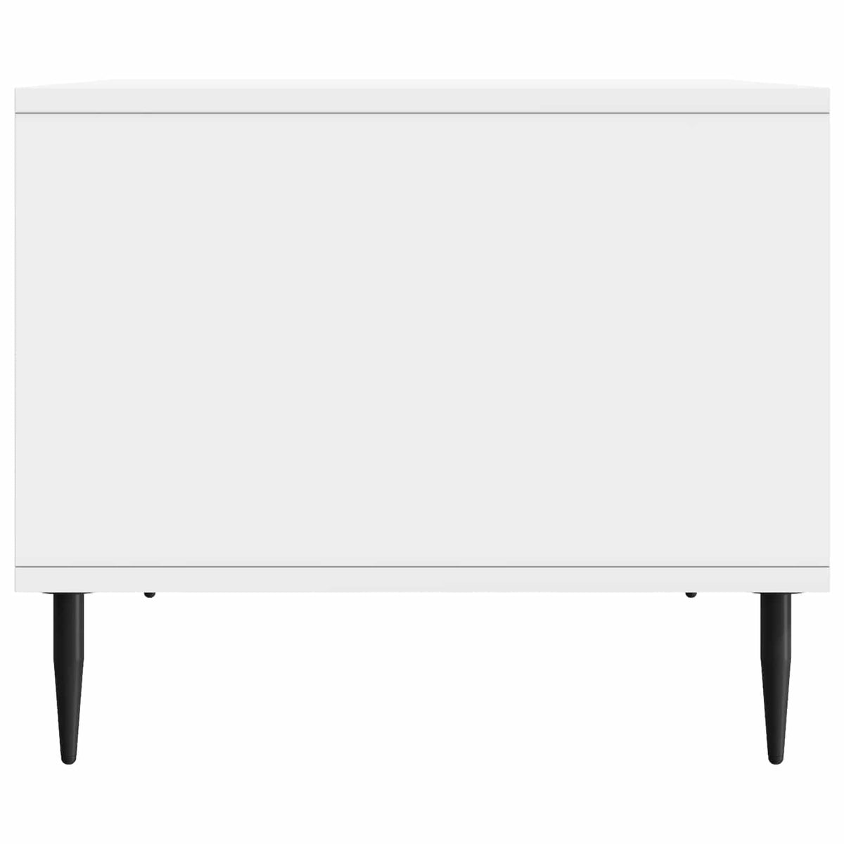 Coffee Table High Gloss White 90 x 50 x 40 cm Engineered Wood