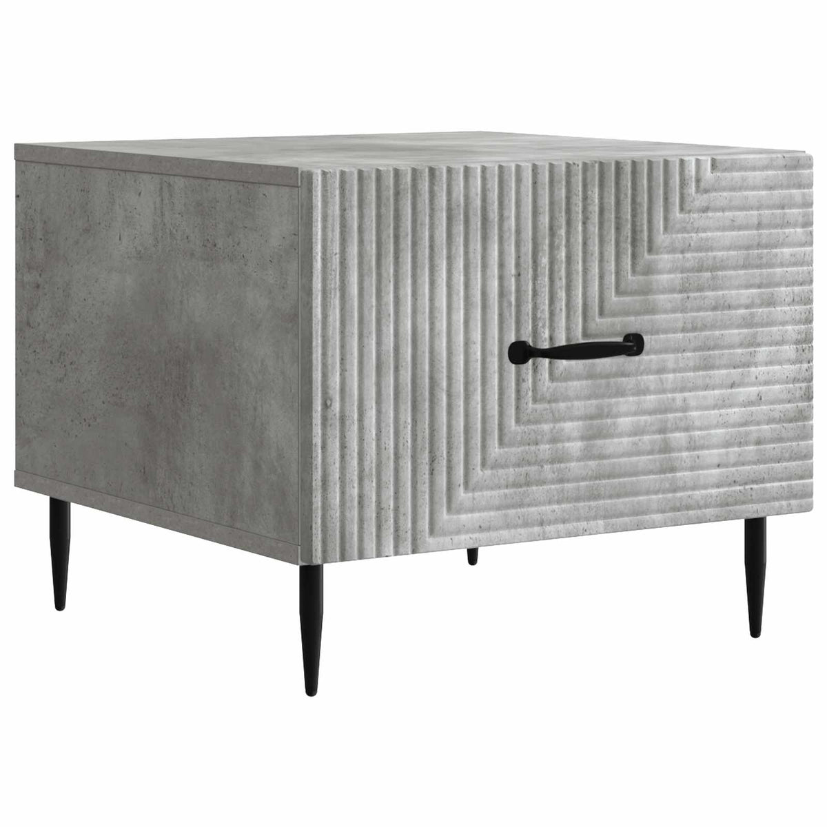 Coffee Table Concrete Grey 49 x 50 x 40 cm Engineered Wood