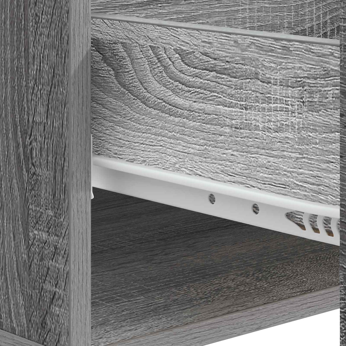 Coffee Table Grey Sonoma 49 x 50 x 40 cm Engineered Wood