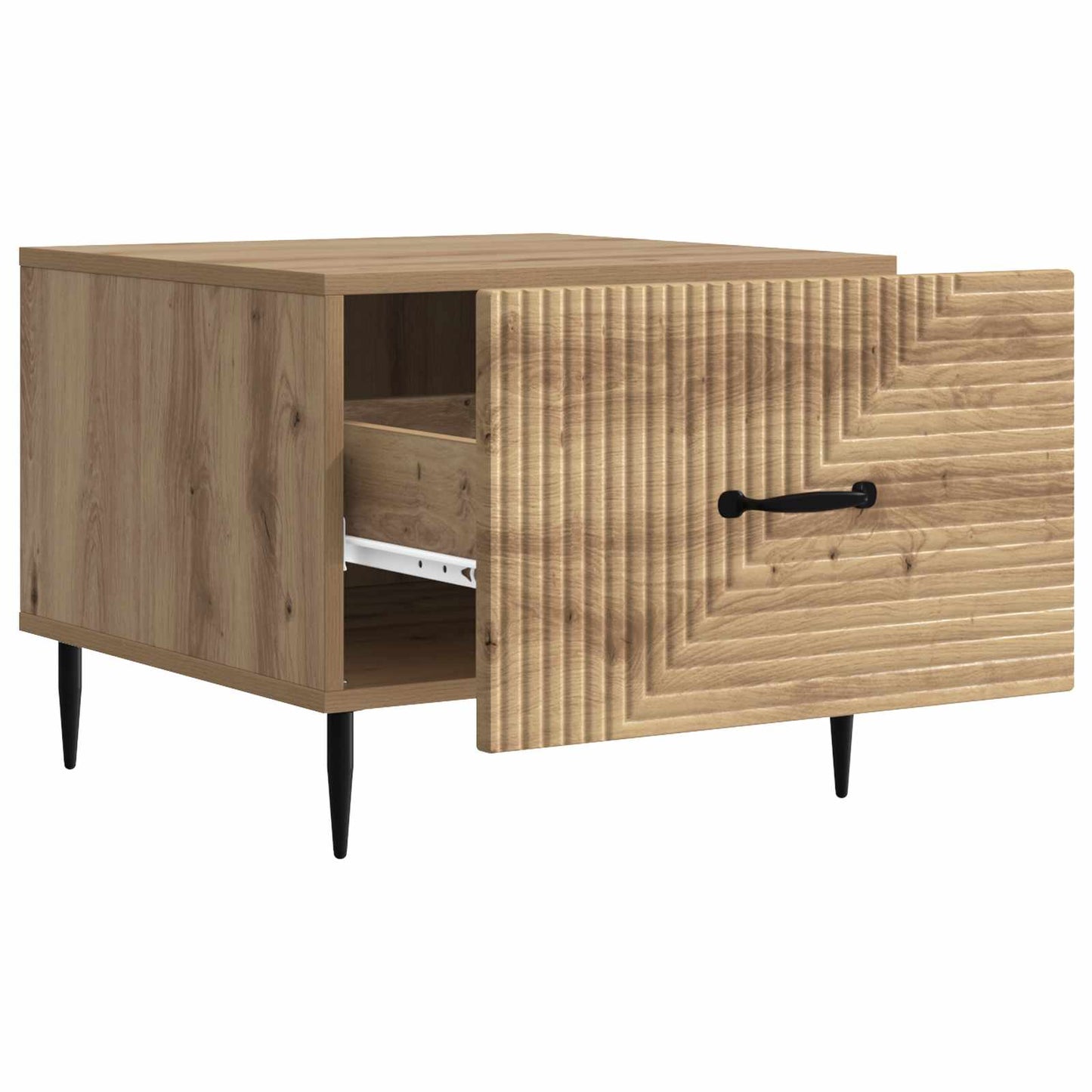 Coffee Table Artisan Oak 49 x 50 x 40 cm Engineered Wood
