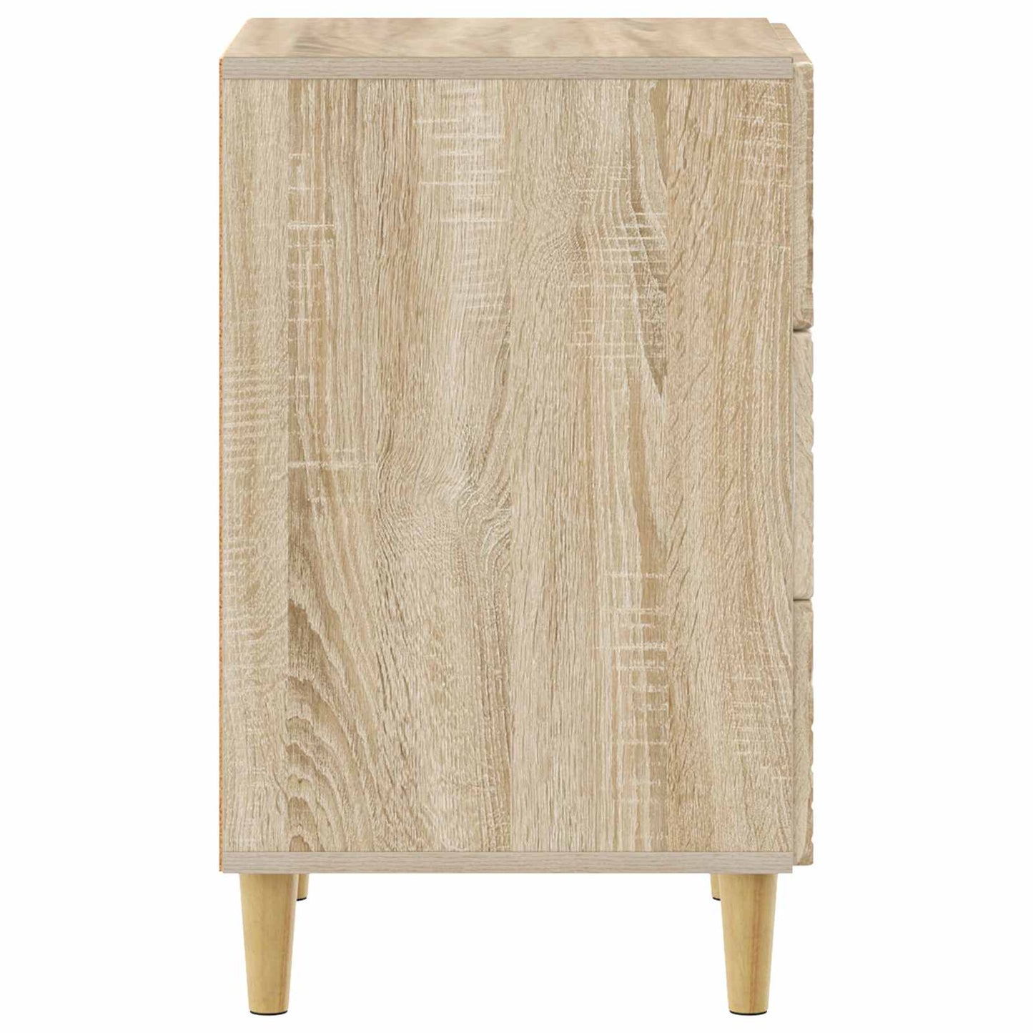 Bedside Table Sonoma Oak 43 x 39.5 x 66.5 cm Engineered Wood