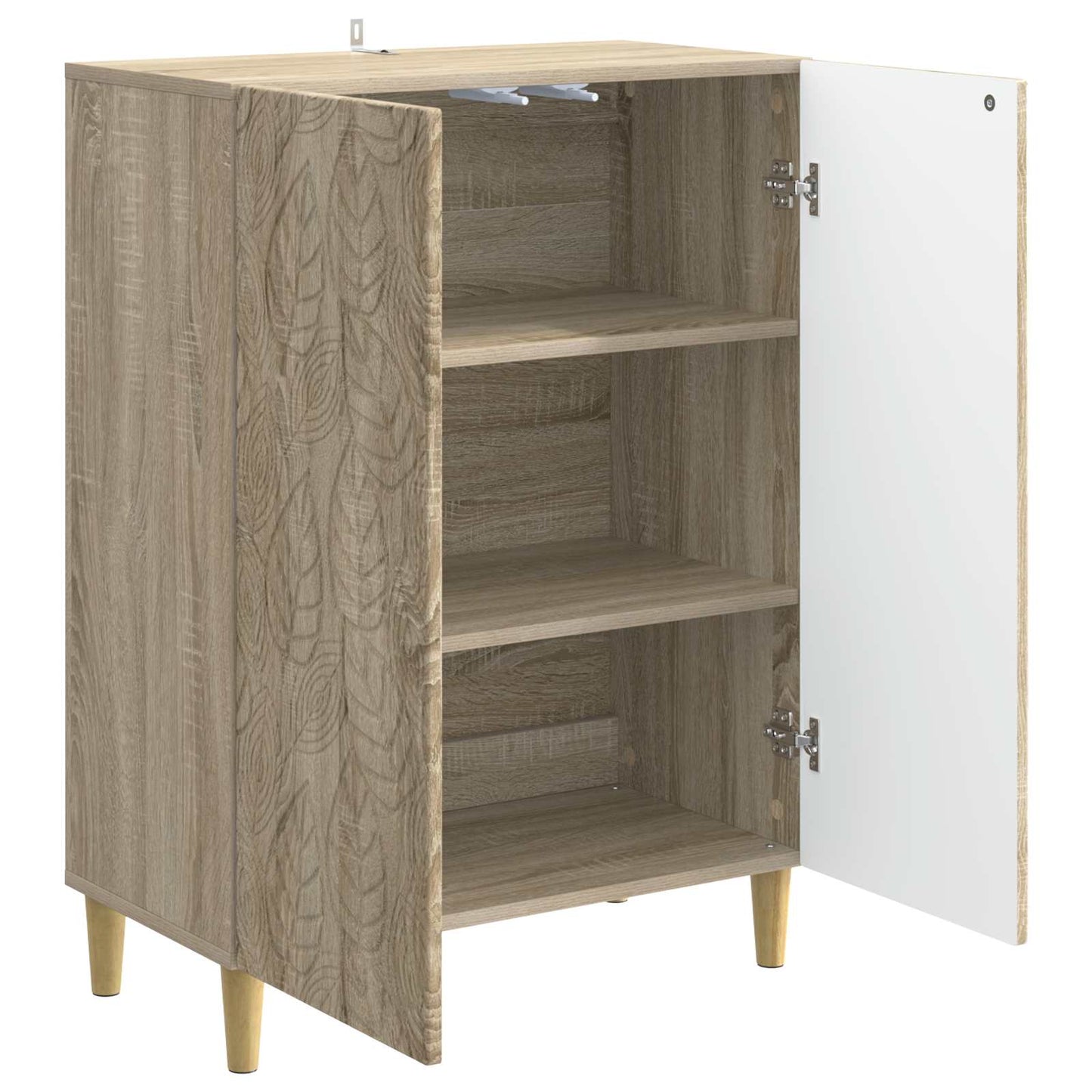 Sideboard Sonoma Oak 66 x 34.5 x 90 cm Engineered Wood