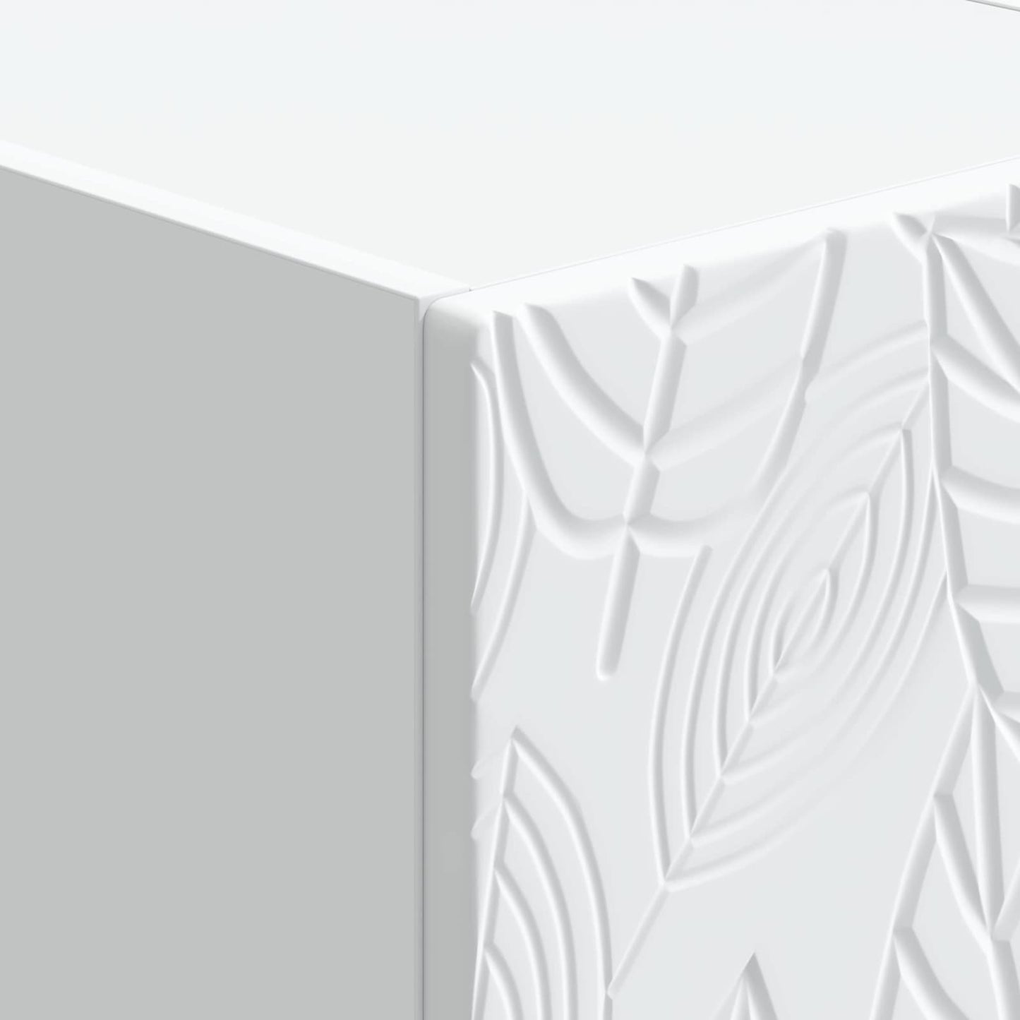 Drawer Cabinet White 66 x 34.5 x 90 cm Engineered Wood