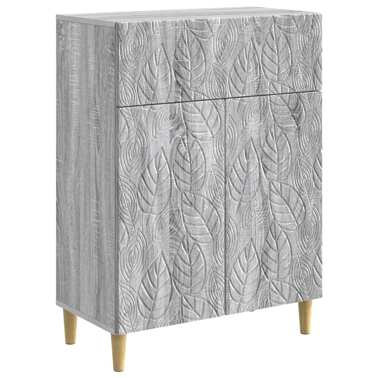 Sideboard Grey Sonoma 66 x 34.5 x 90 cm Engineered Wood