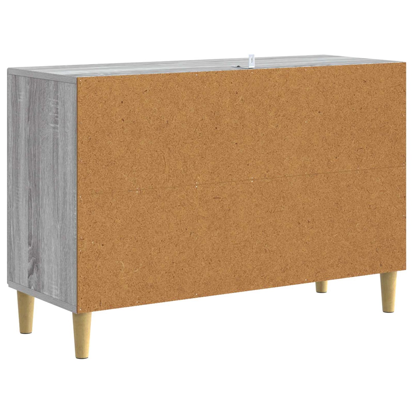 Sideboard Grey Sonoma 89 x 34.5 x 60 cm Engineered Wood