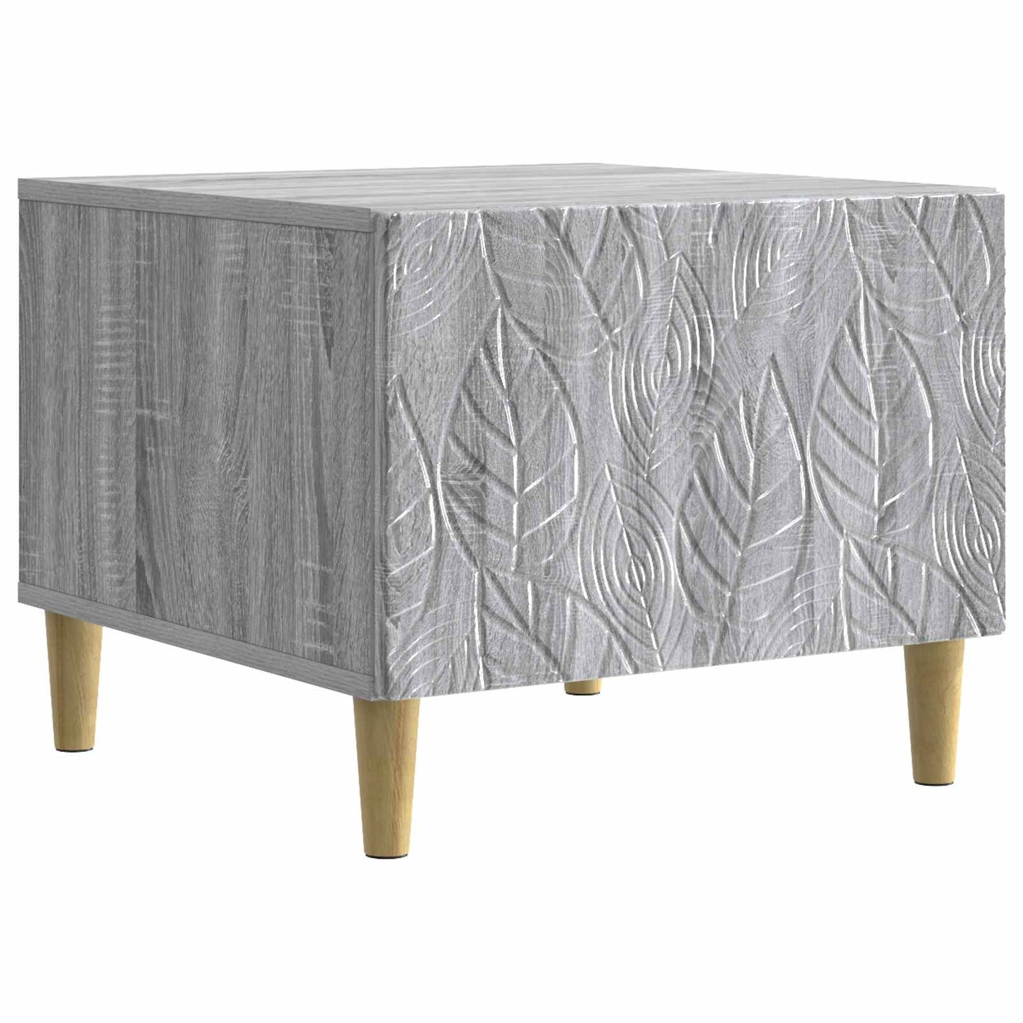 Coffee Table Grey Sonoma 50 x 49 x 40 cm Engineered Wood