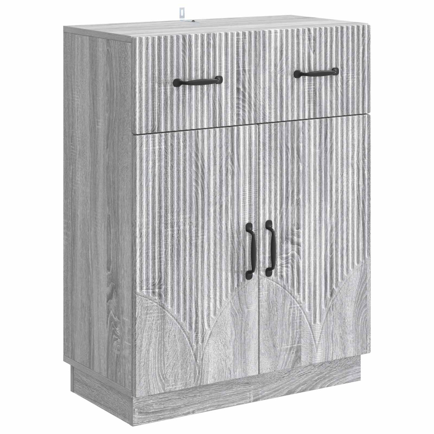 Sideboard Grey Sonoma 66 x 34.5 x 87 cm Engineered Wood