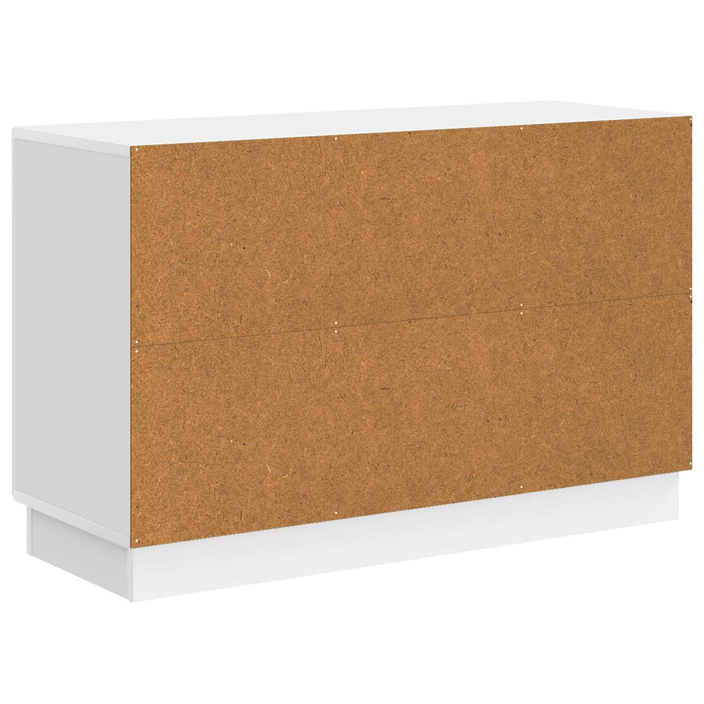 Sideboard High Gloss White 89 x 34.5 x 57 cm Engineered Wood