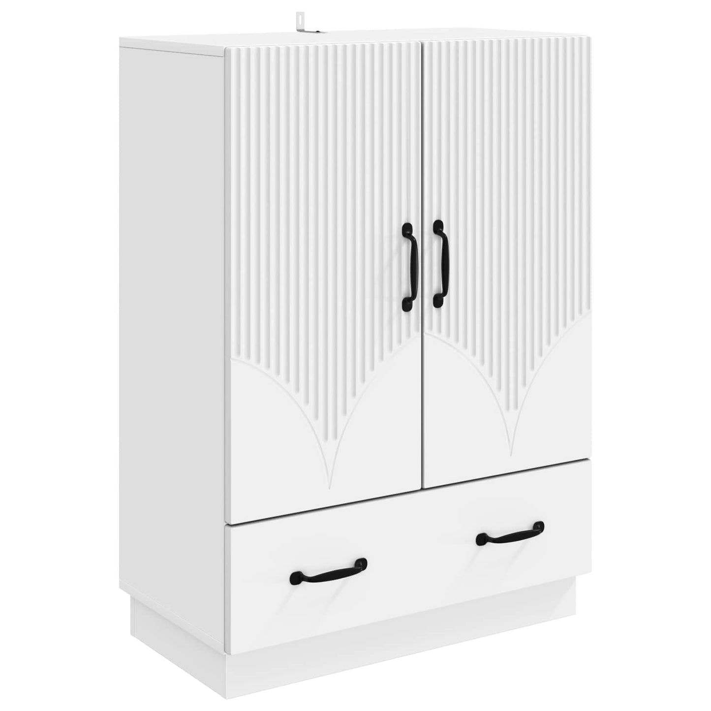 Sideboard White 66 x 34.5 x 92 cm Engineered Wood