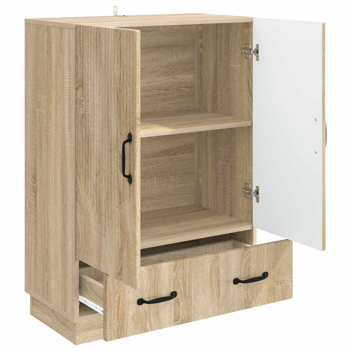 Sideboard Sonoma Oak 66 x 34.5 x 92 cm Engineered Wood