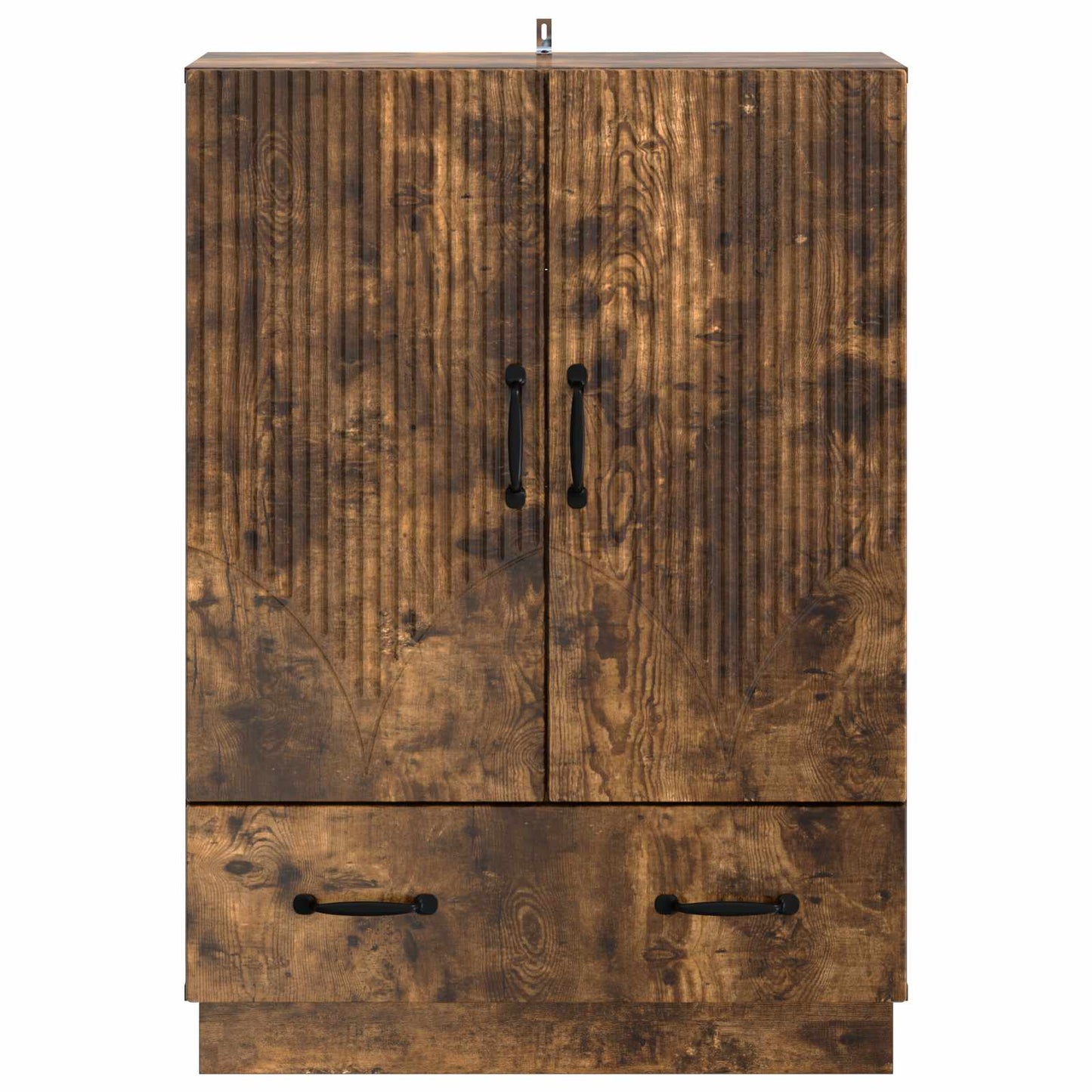 Sideboard Smoked Oak 66 x 34.5 x 92 cm Engineered Wood